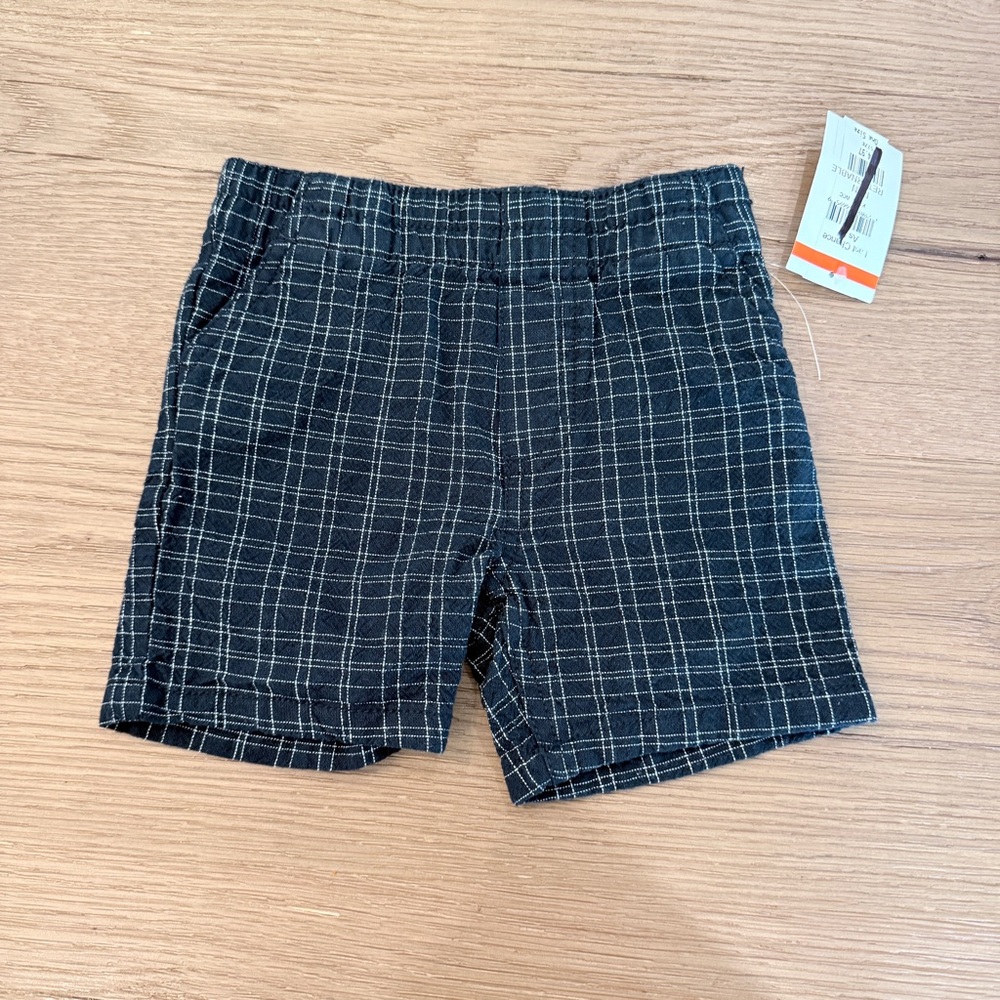 Lucky Brand Black Checkered Shorts